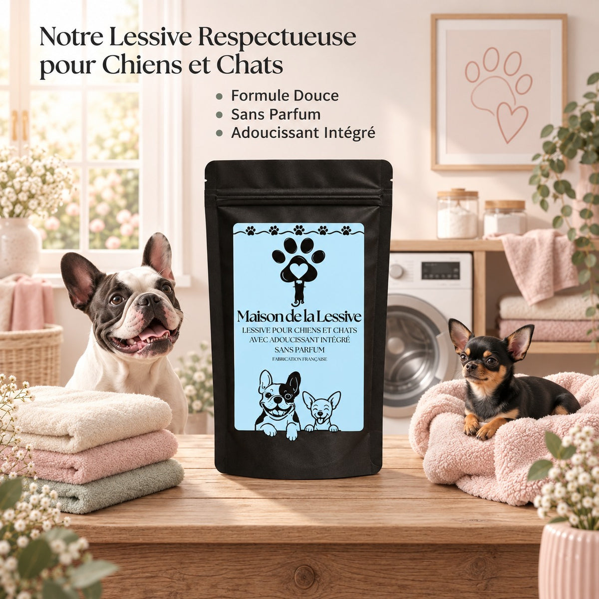 Lessive pour Chien et Chat
